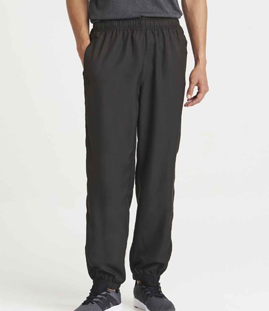 AWDis Active Track Pants JC281 in Jet Black – model