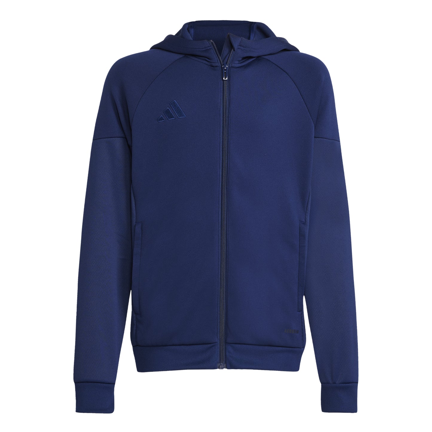 Adidas Junior Tiro 25 Full Zip Hoodie Team Navy Blue 2