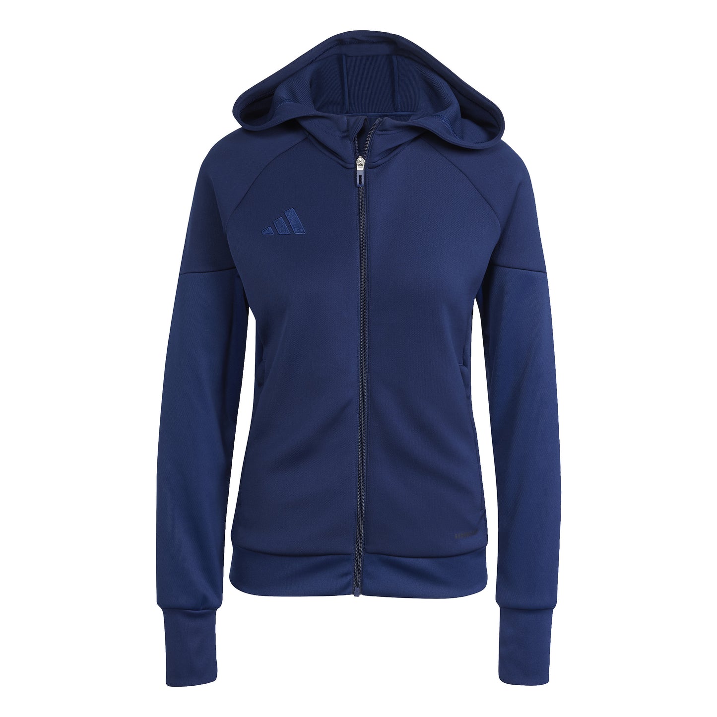 Adidas Womens Tiro 25 Full Zip Hoodie Team Navy Blue 2