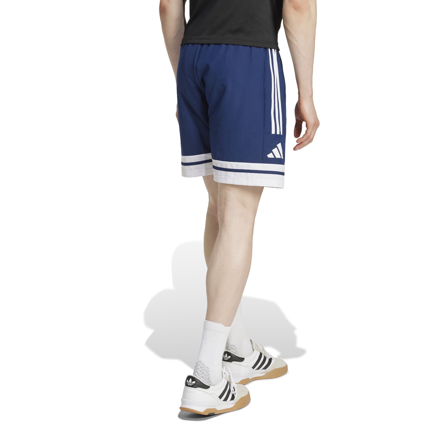 Adidas Squadra 25 Downtime Shorts - Team Navy Blue 2/White