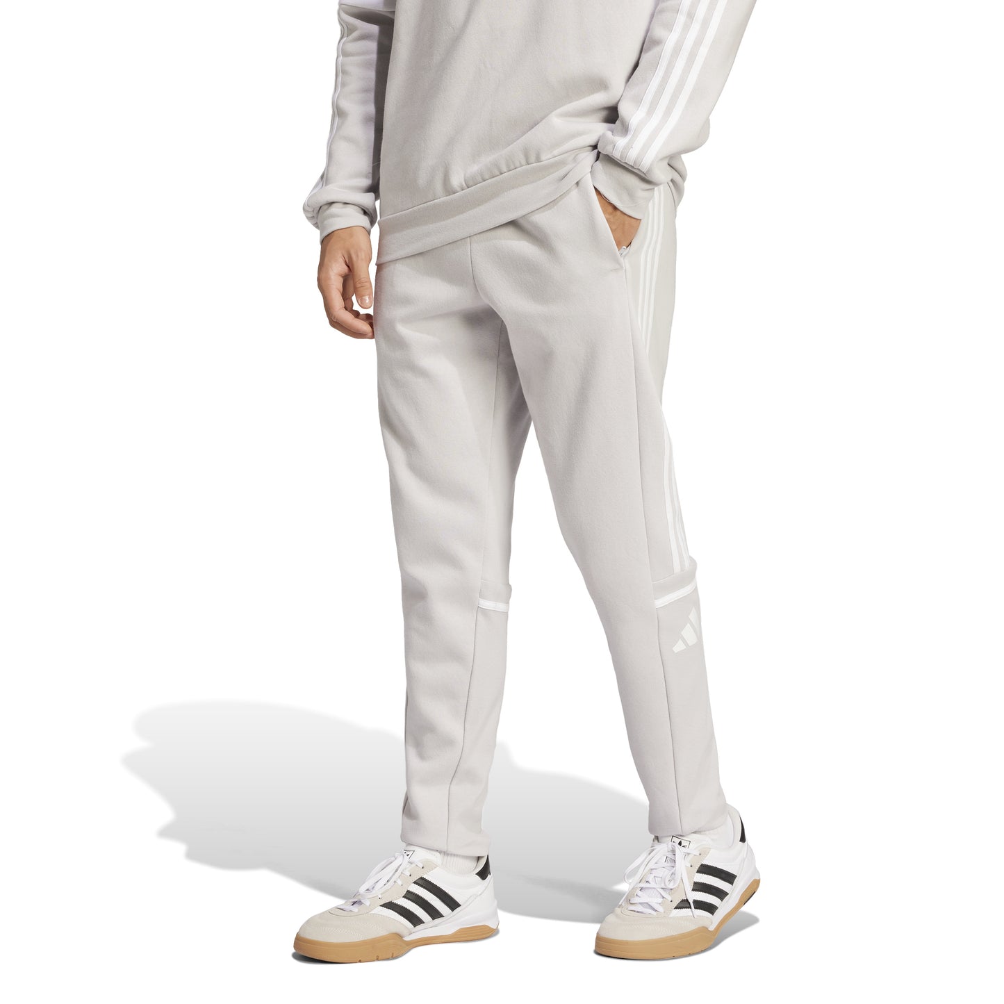 Adidas Squadra 25 Sweatpants - Team Light Grey/White