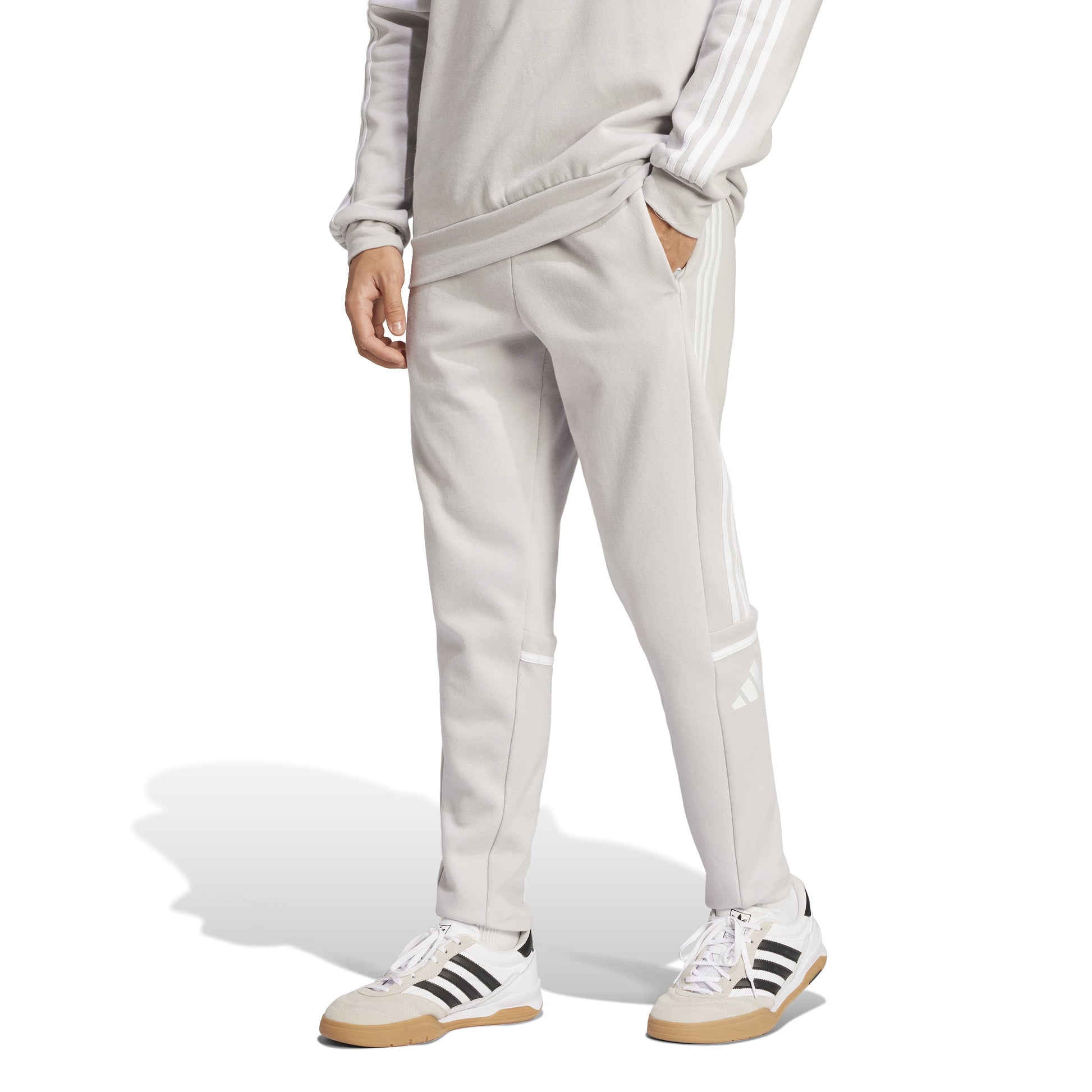 Adidas Squadra 25 Sweatpants - Team Light Grey/White