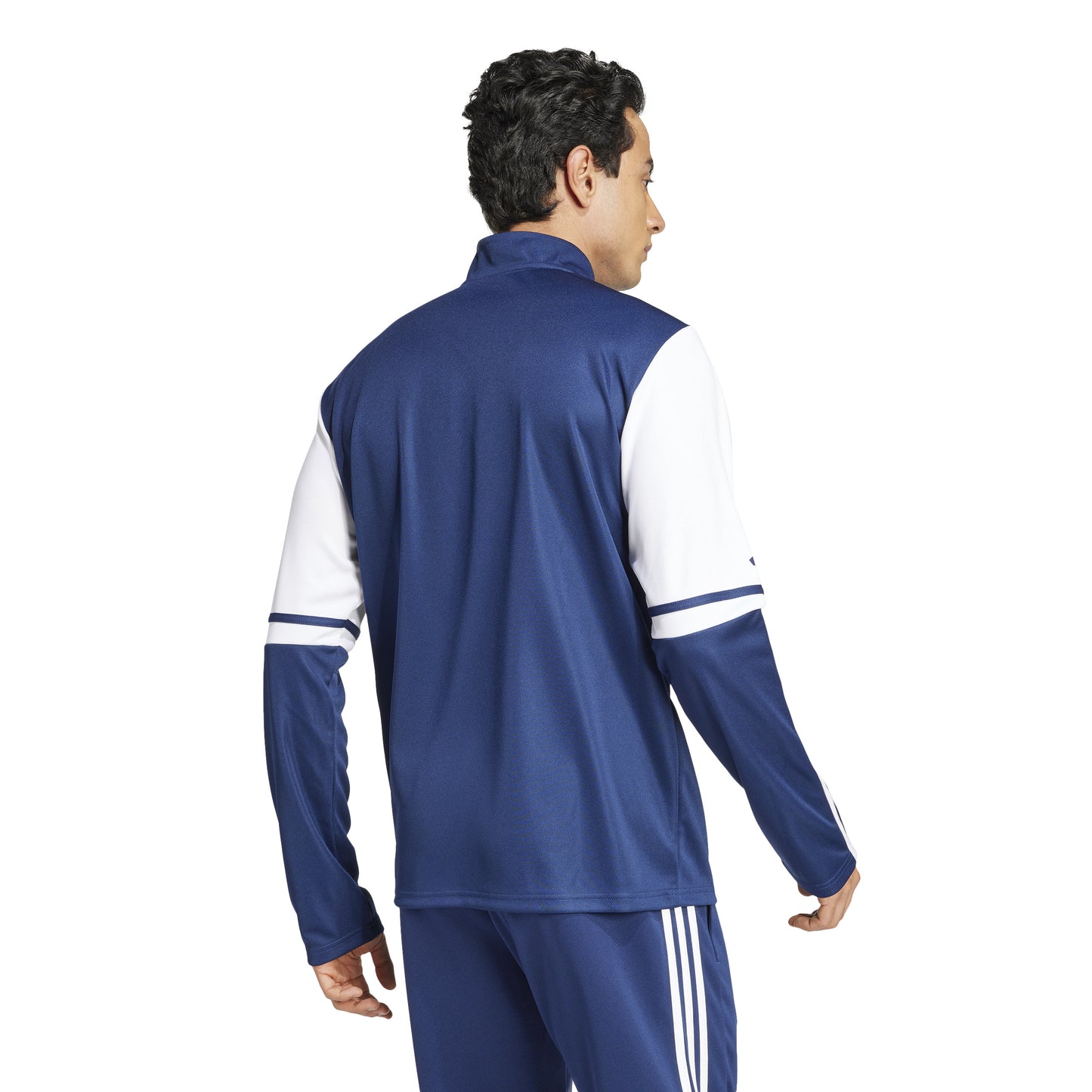 Adidas Squadra 25 1/4 Zip Training Top - Team Navy Blue 2/White