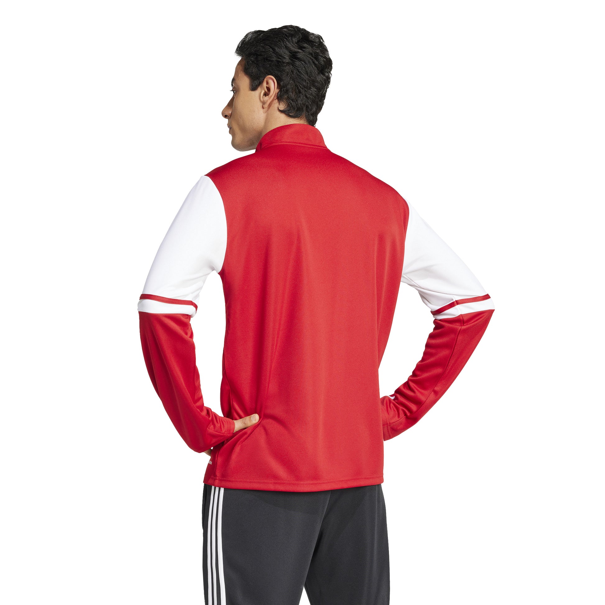 Adidas Squadra 25 1/4 Zip Training Top - Team Power Red 2/White