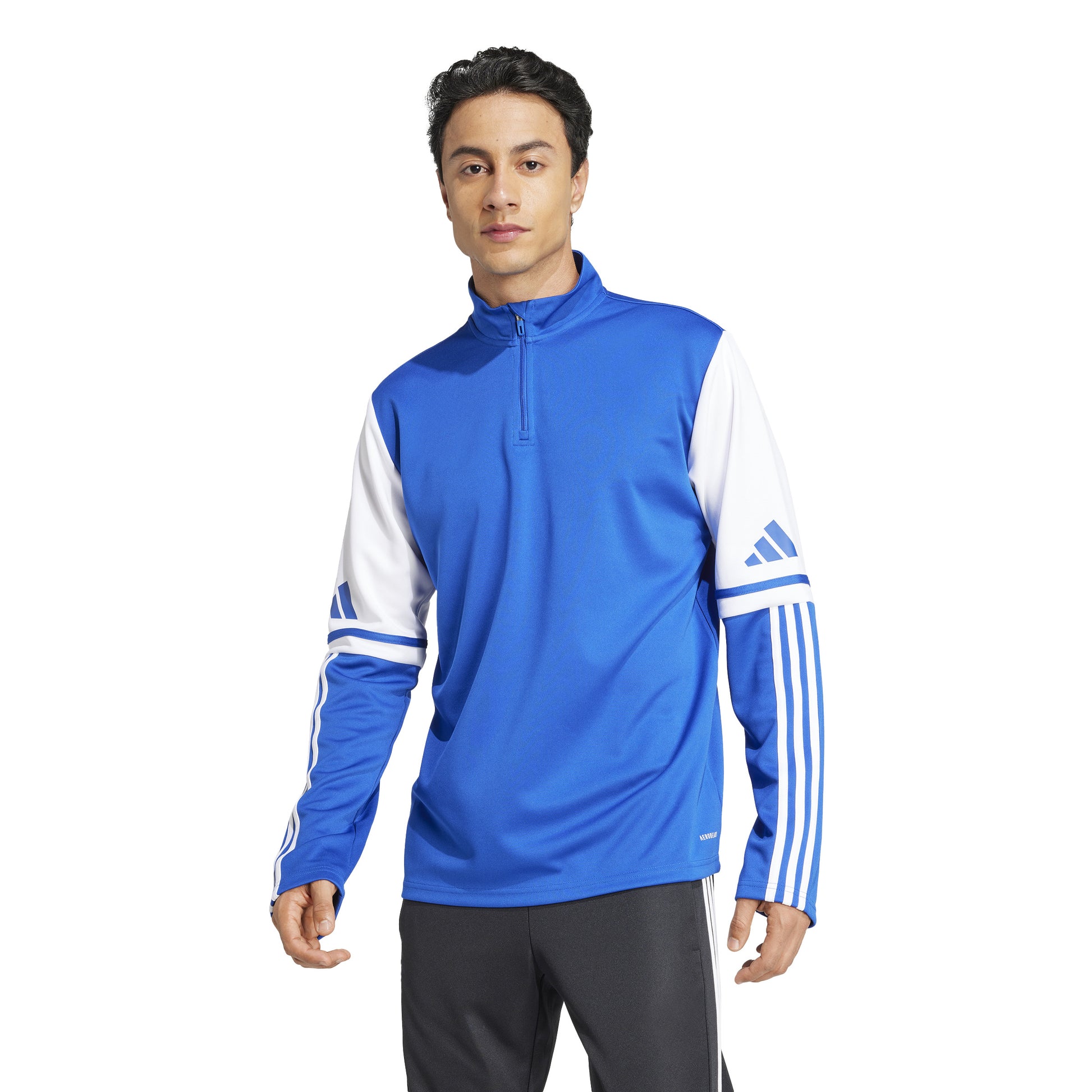 Adidas Squadra 25 1/4 Zip Training Top - Team Royal Blue/White
