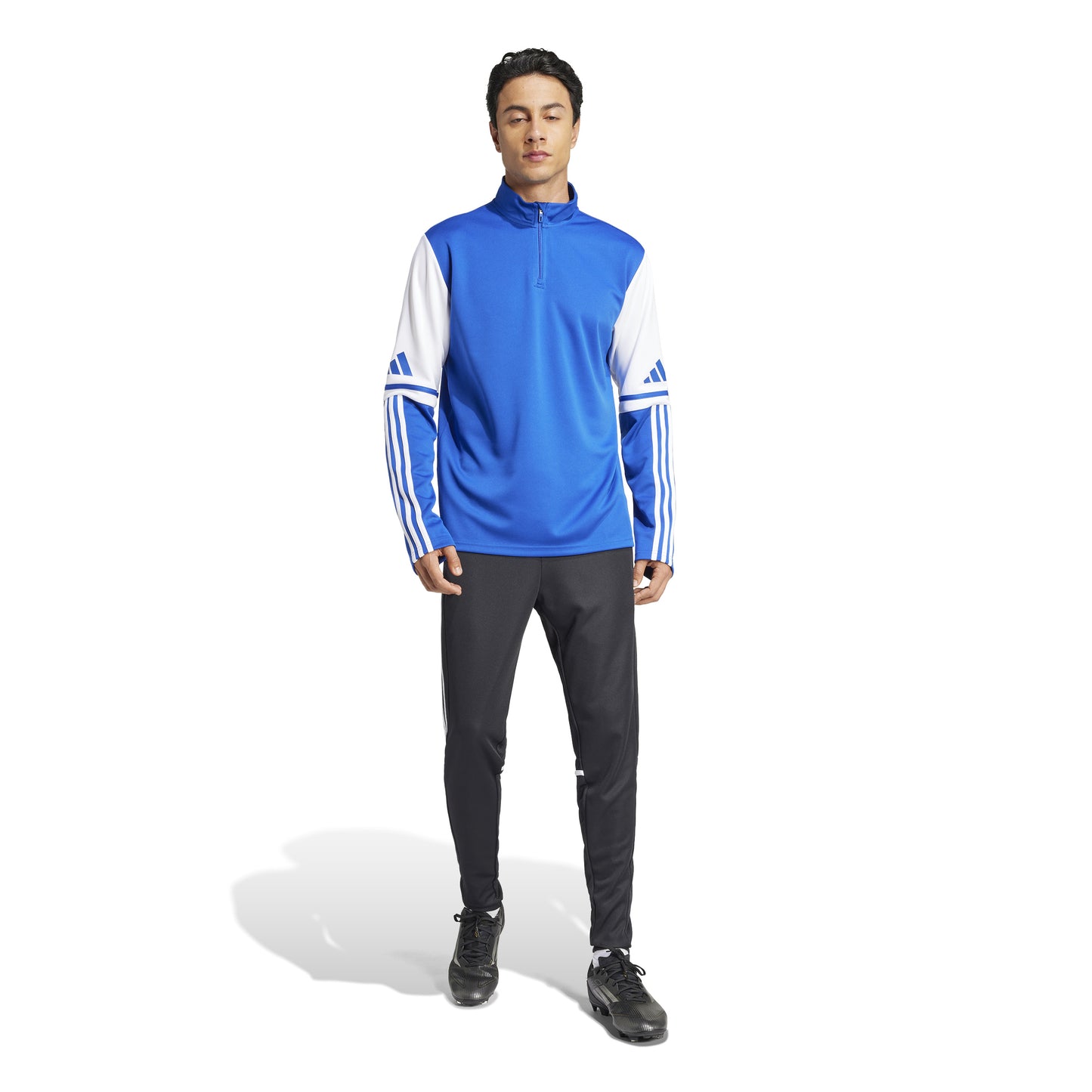 Adidas Squadra 25 1/4 Zip Training Top - Team Royal Blue/White