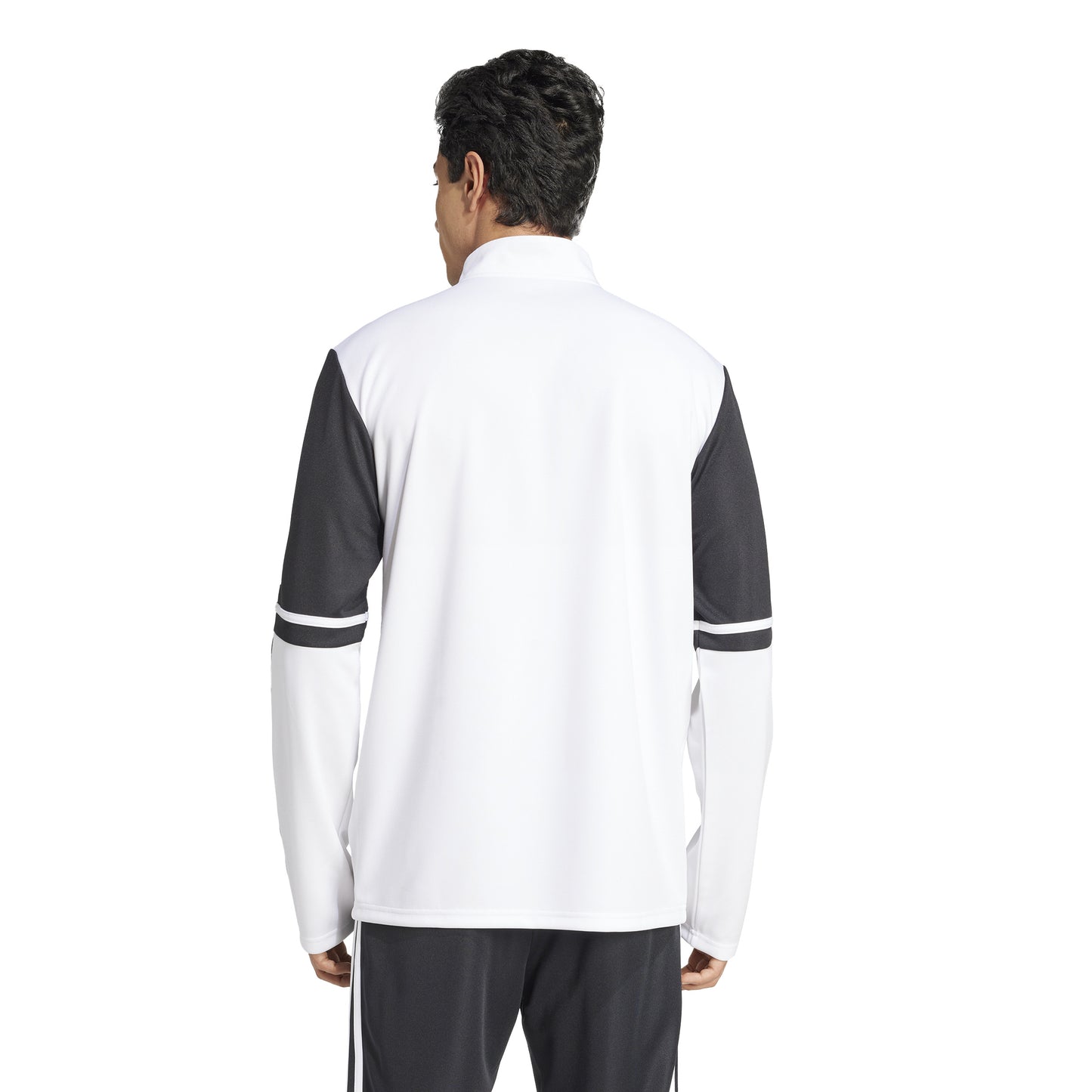 Adidas Squadra 25 1/4 Zip Training Top - White/Black