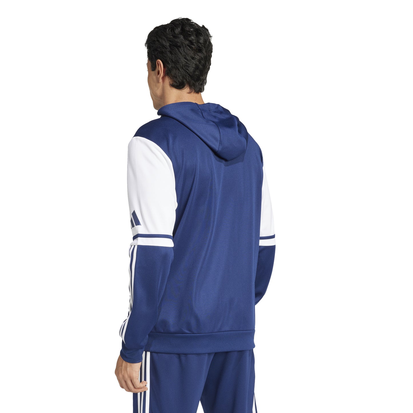 Adidas Squadra 25 Full Zip Hoodie - Team Navy Blue 2/White