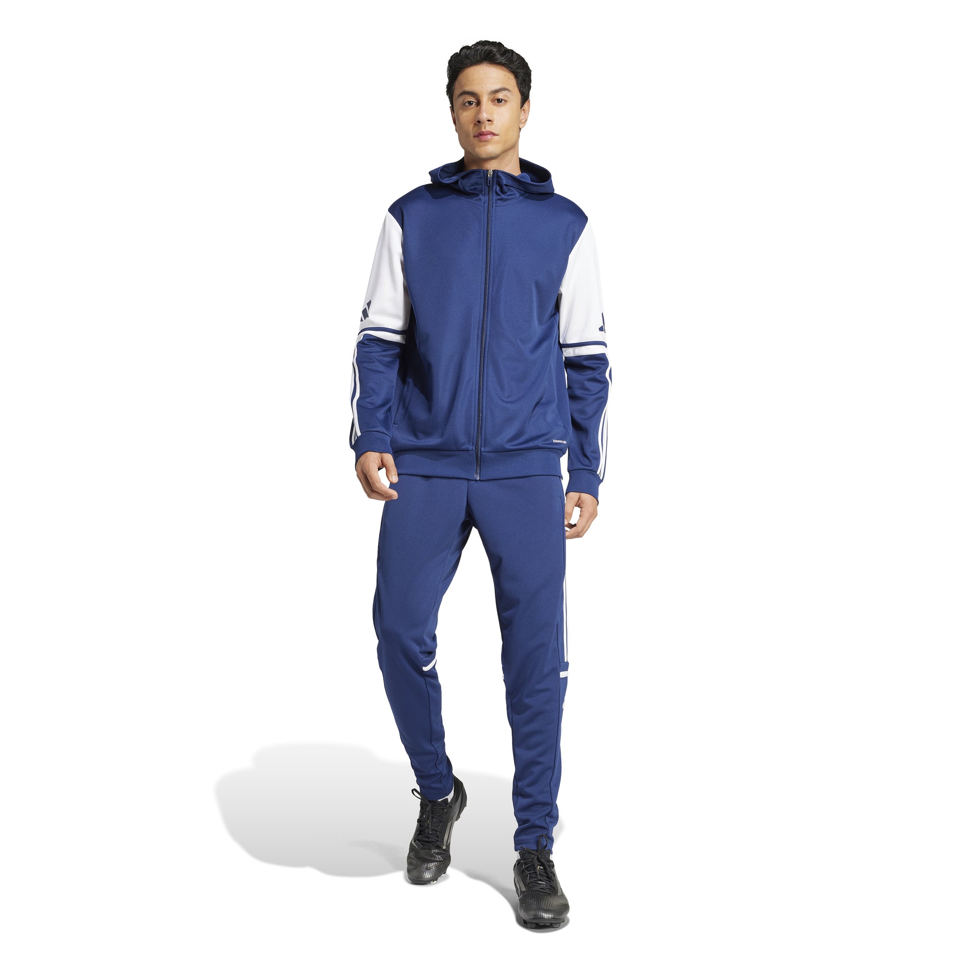 Adidas Squadra 25 Full Zip Hoodie - Team Navy Blue 2/White