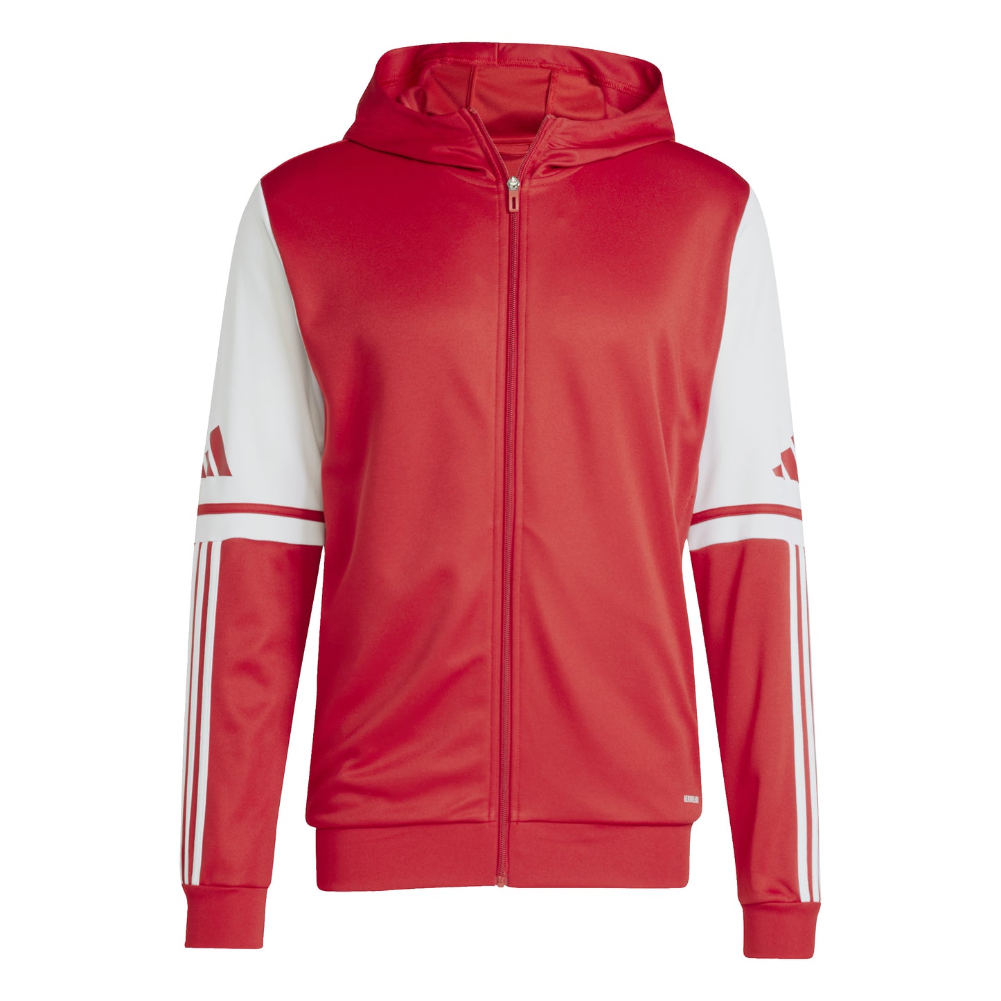 Adidas Squadra 25 Full Zip Hoodie - Team Power Red 2/White