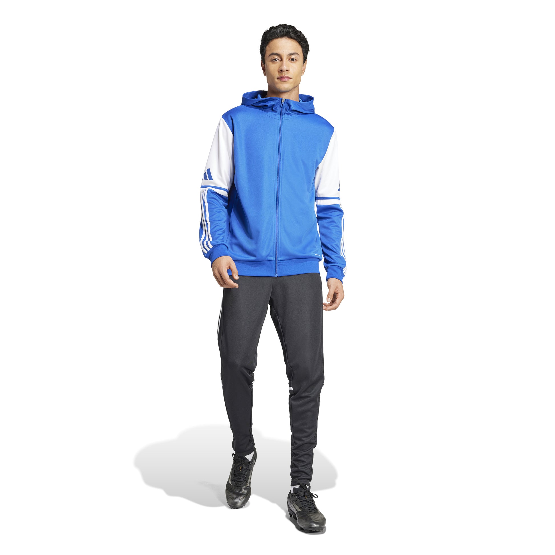 Adidas Squadra 25 Full Zip Hoodie - Team Royal Blue/White