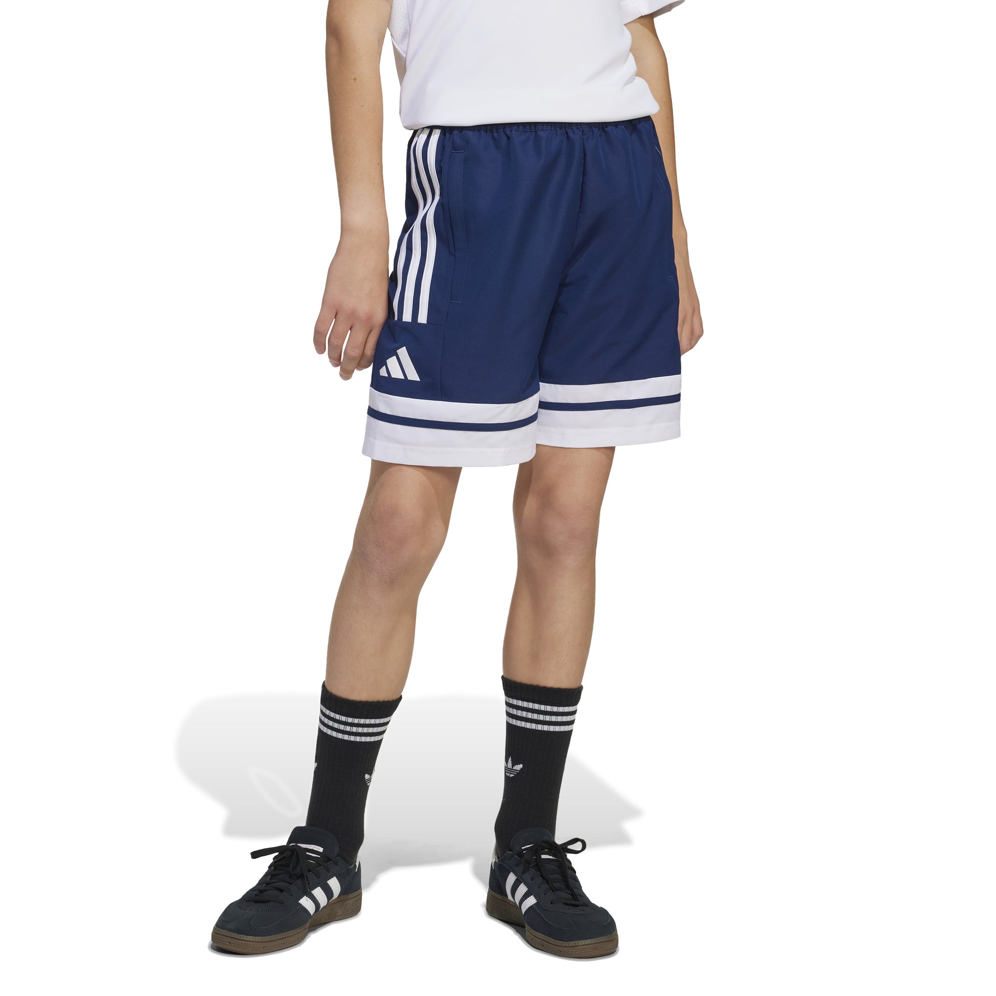 Adidas Squadra 25 Downtime Shorts - Team Navy Blue 2/White