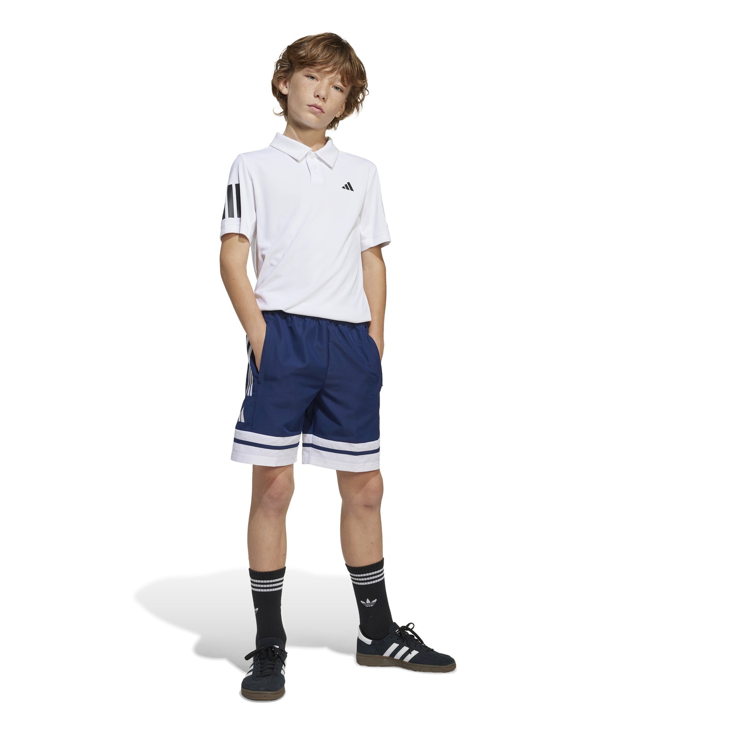 Adidas Squadra 25 Downtime Shorts - Team Navy Blue 2/White