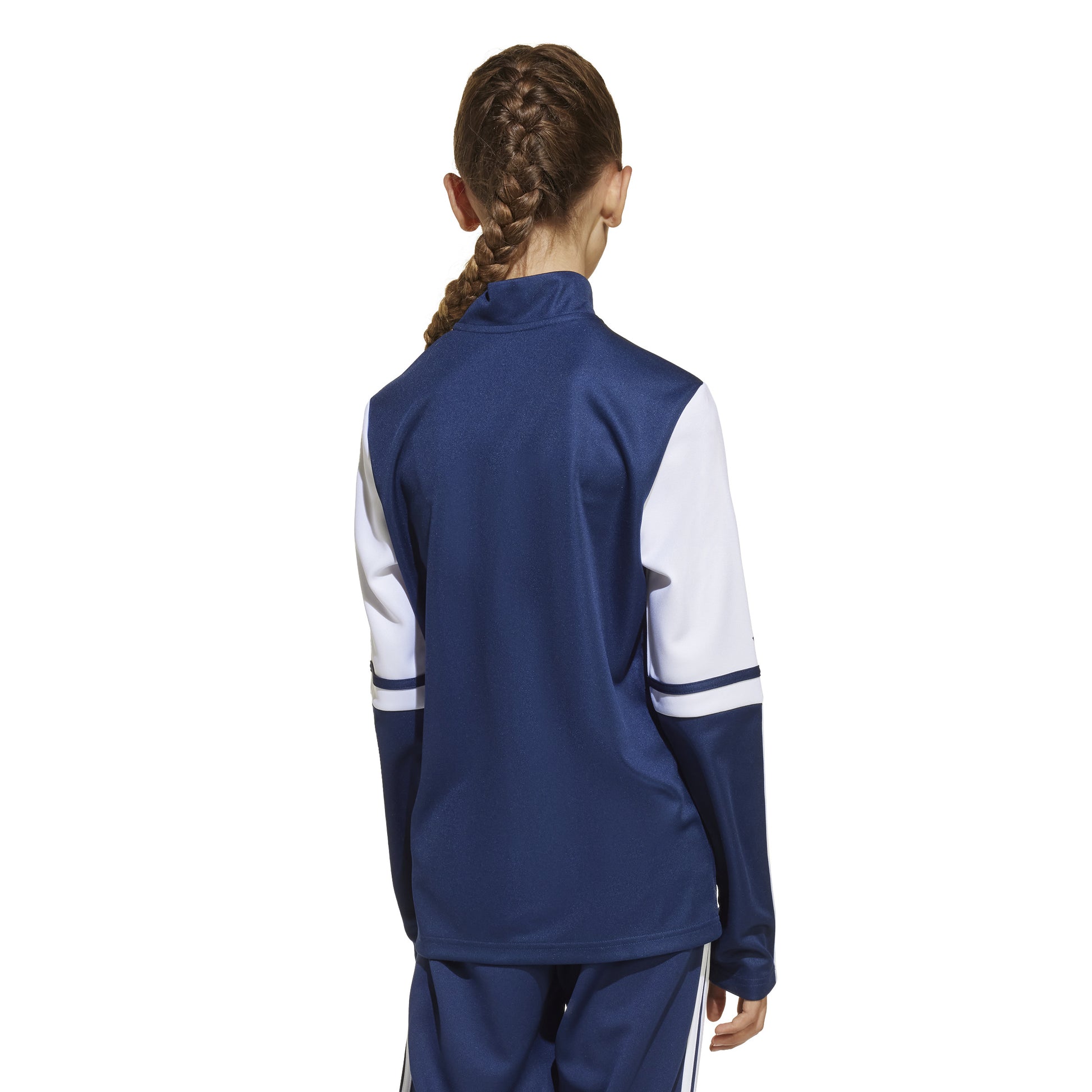 Adidas Squadra 25 1/4 Zip Training Top - Team Navy Blue 2/White