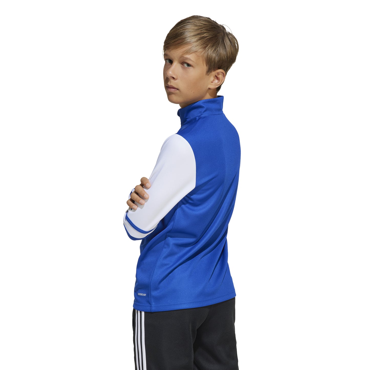 Adidas Squadra 25 1/4 Zip Training Top - Team Royal Blue/White