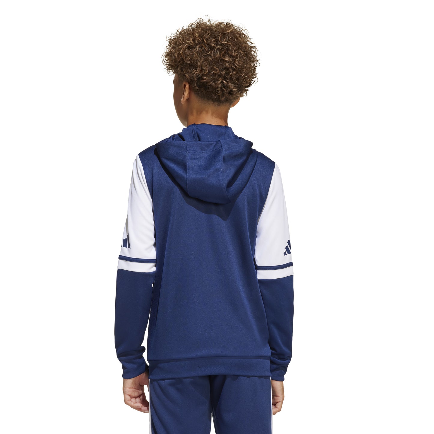 Adidas Squadra 25 Full Zip Hoodie - Team Navy Blue 2/White