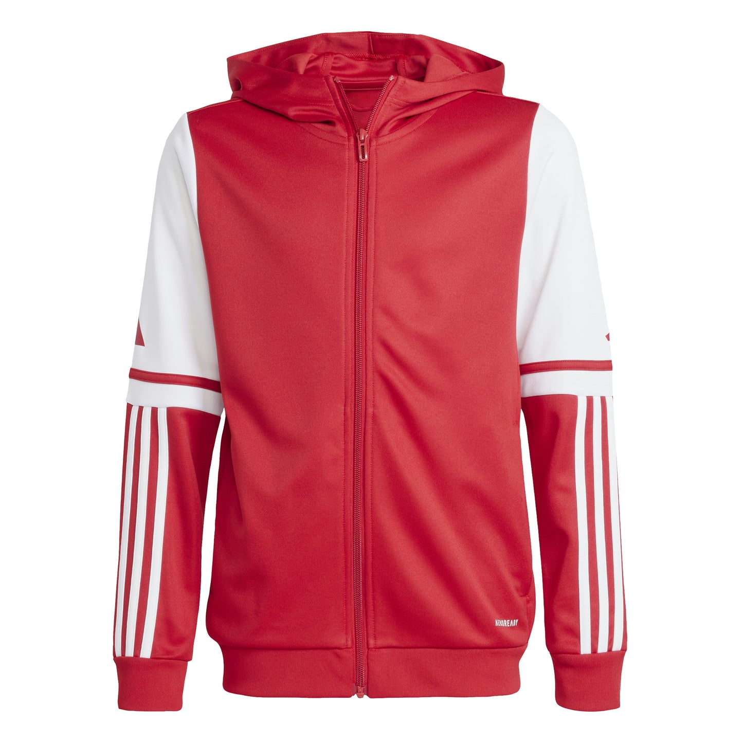 Adidas Squadra 25 Full Zip Hoodie - Team Power Red 2/White