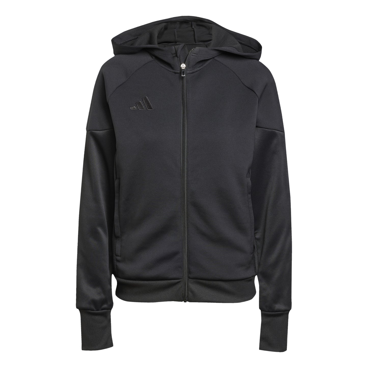 Adidas Womens Tiro 25 Full Zip Hoodie Black