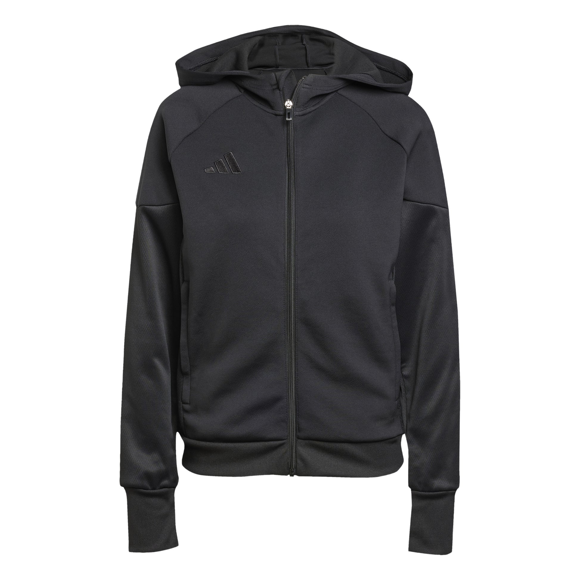 Adidas Womens Tiro 25 Full Zip Hoodie Black