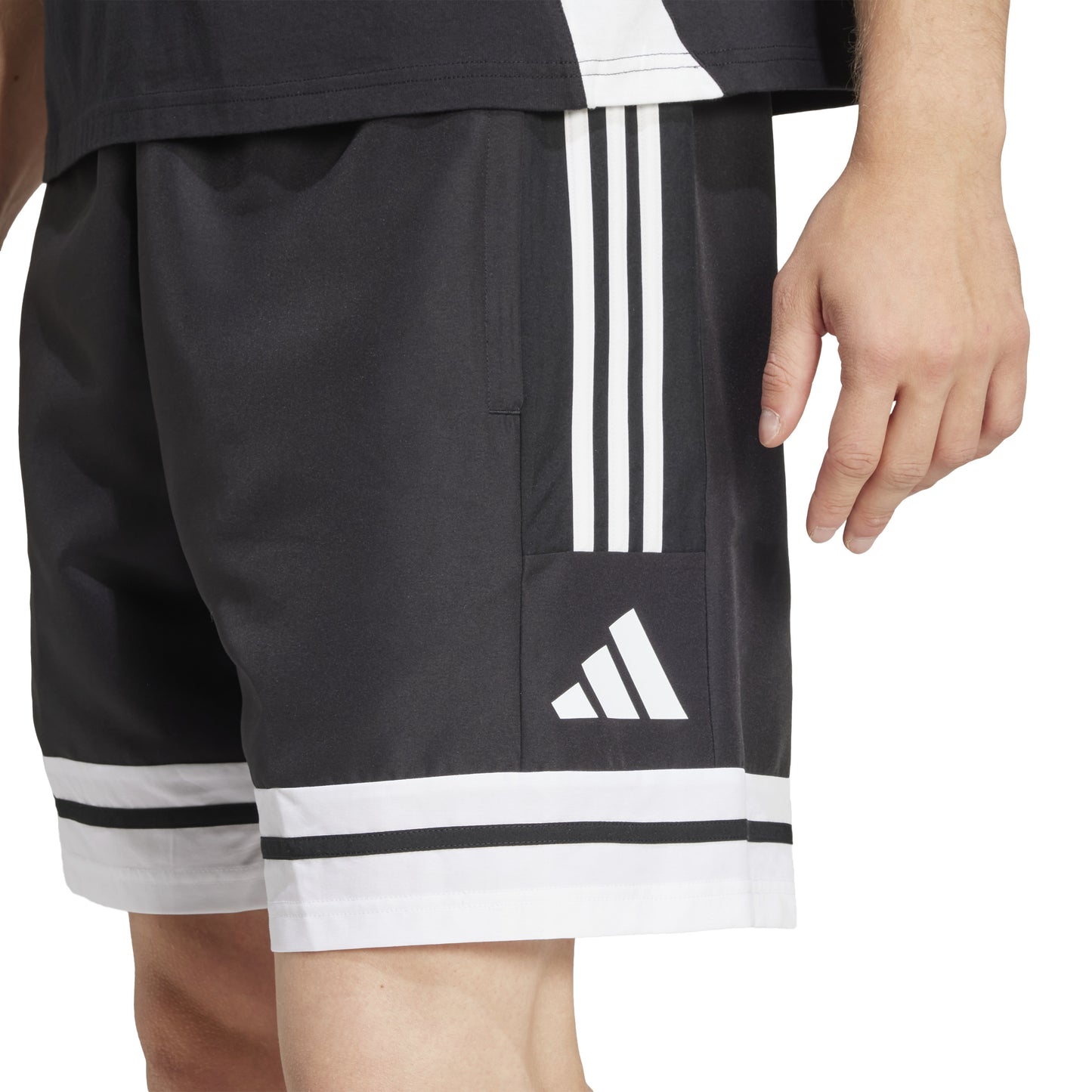 Adidas Squadra 25 Downtime Shorts - Black/White