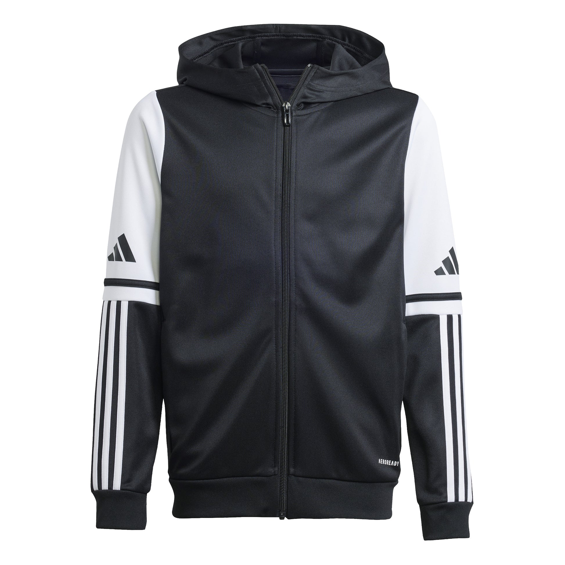 Adidas Squadra 25 Full Zip Hoodie - Black/White