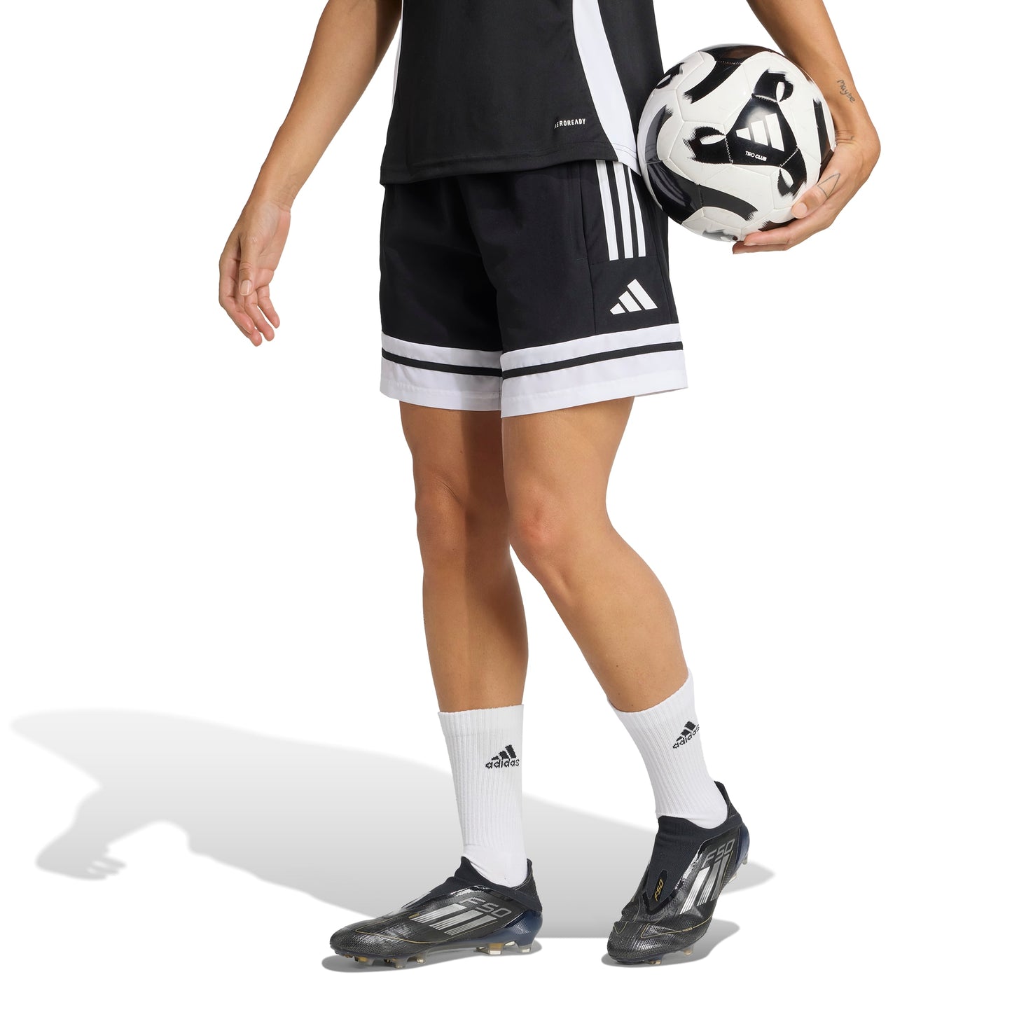 Adidas Squadra 25 Downtime Shorts - Black/White