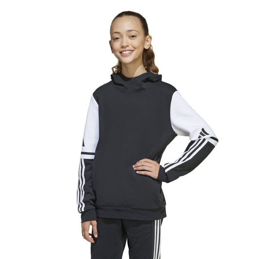 Adidas Squadra 25 Pullover Sweat Hoodie - Black/White