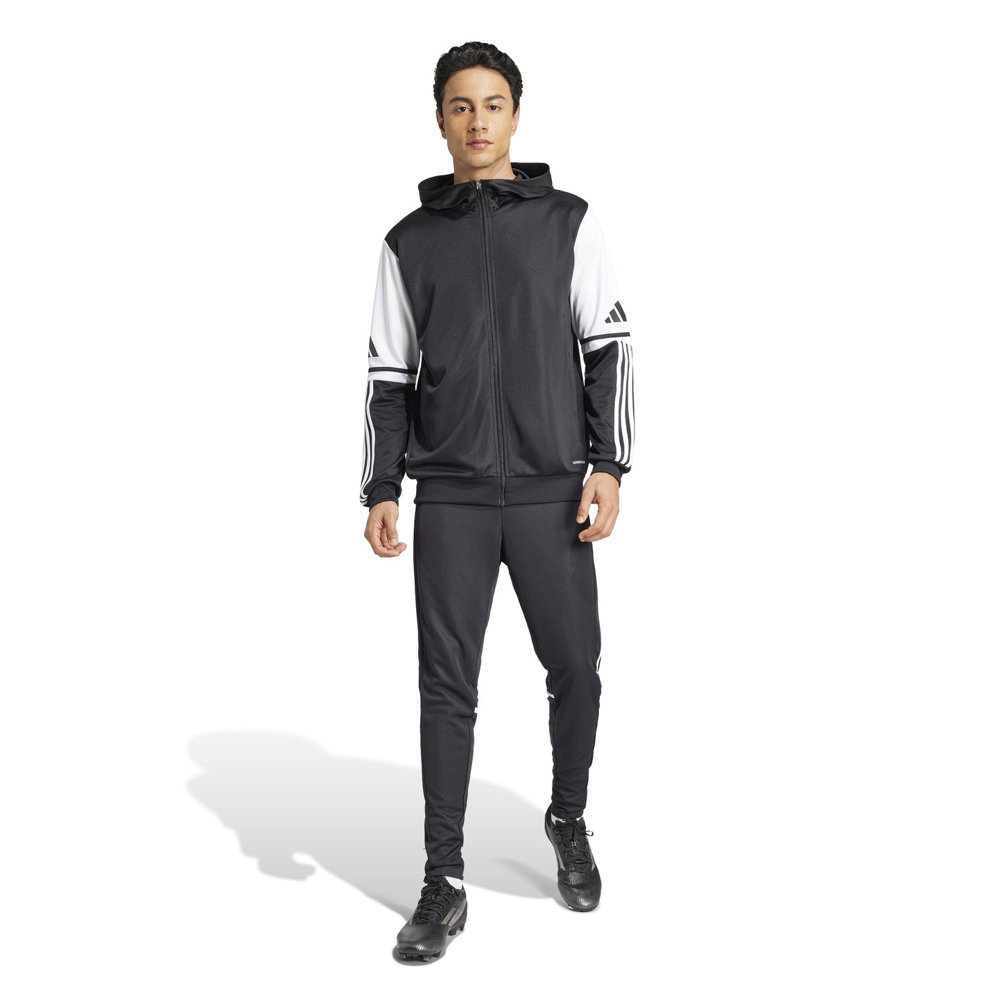 Adidas Squadra 25 Full Zip Hoodie - Black/White