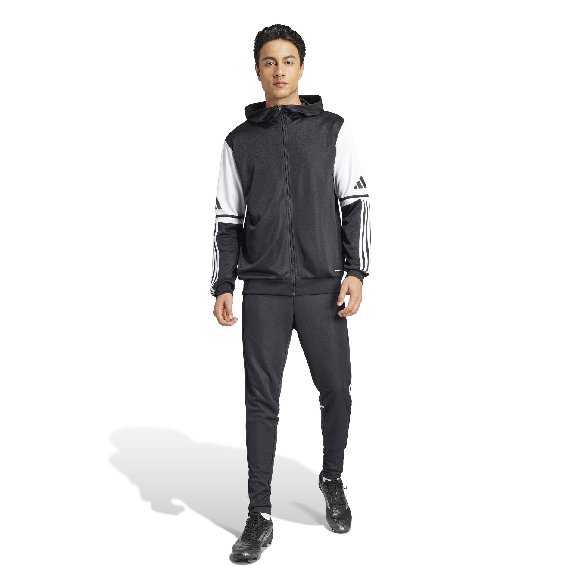 Adidas Squadra 25 Full Zip Hoodie - Black/White