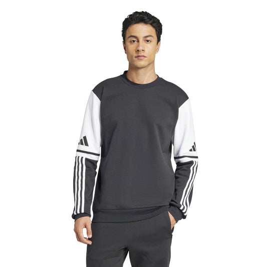 Adidas Squadra 25 Pullover Sweatshirt - Black/White