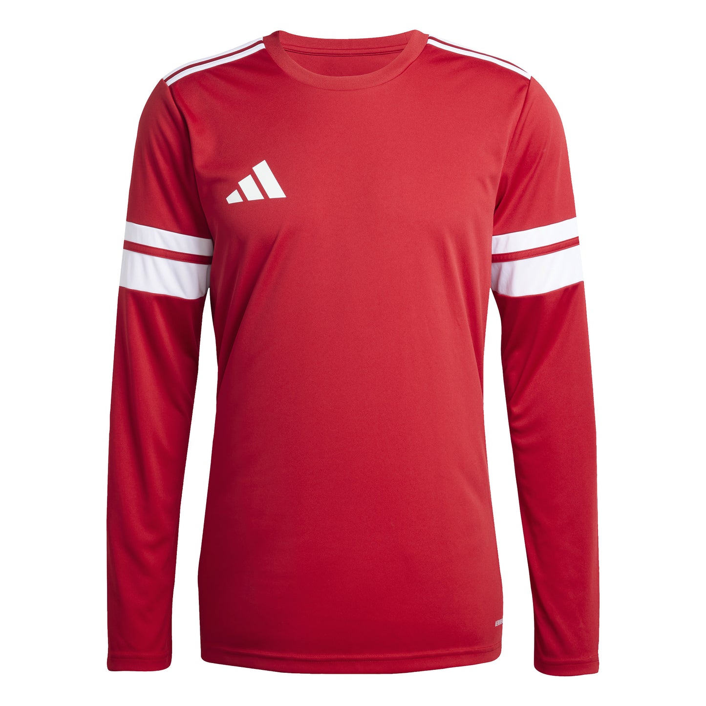 Adidas Squadra 25 Slim LS Shirt - Team Power Red 2/White