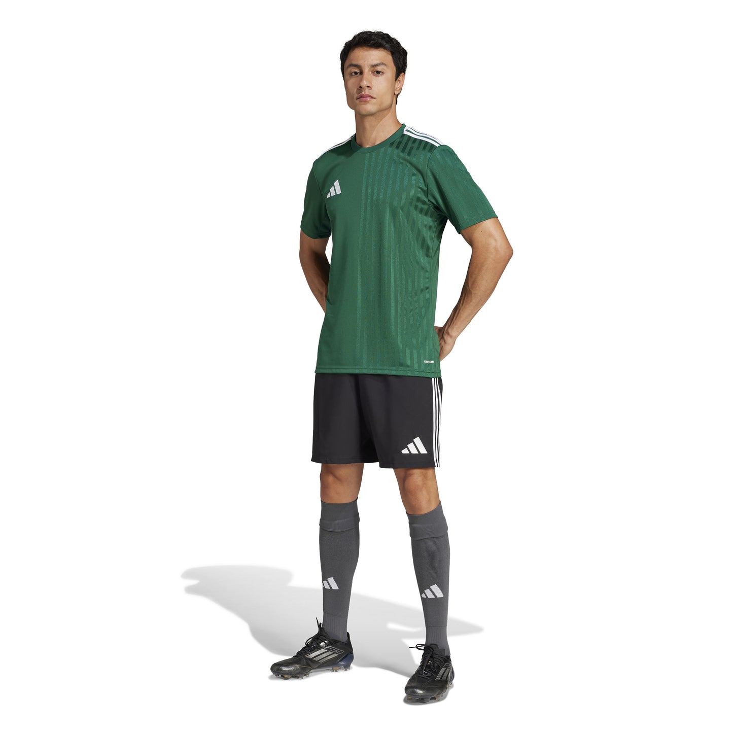 Adidas Campeon 25 SS Shirt Team Dark Green/White
