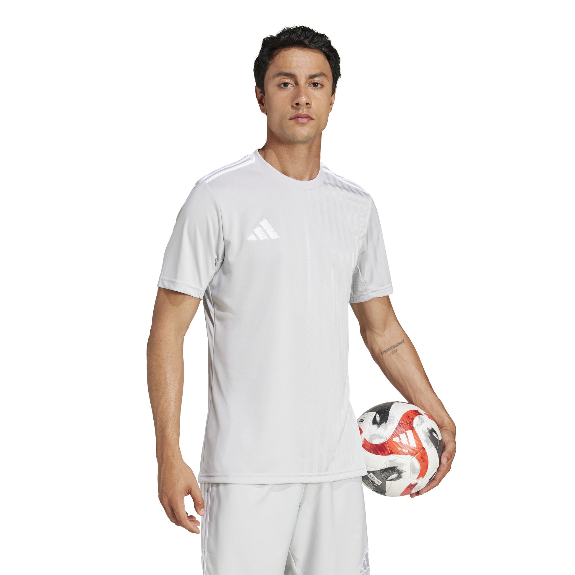 Adidas Campeon 25 SS Shirt Team Light Grey/White