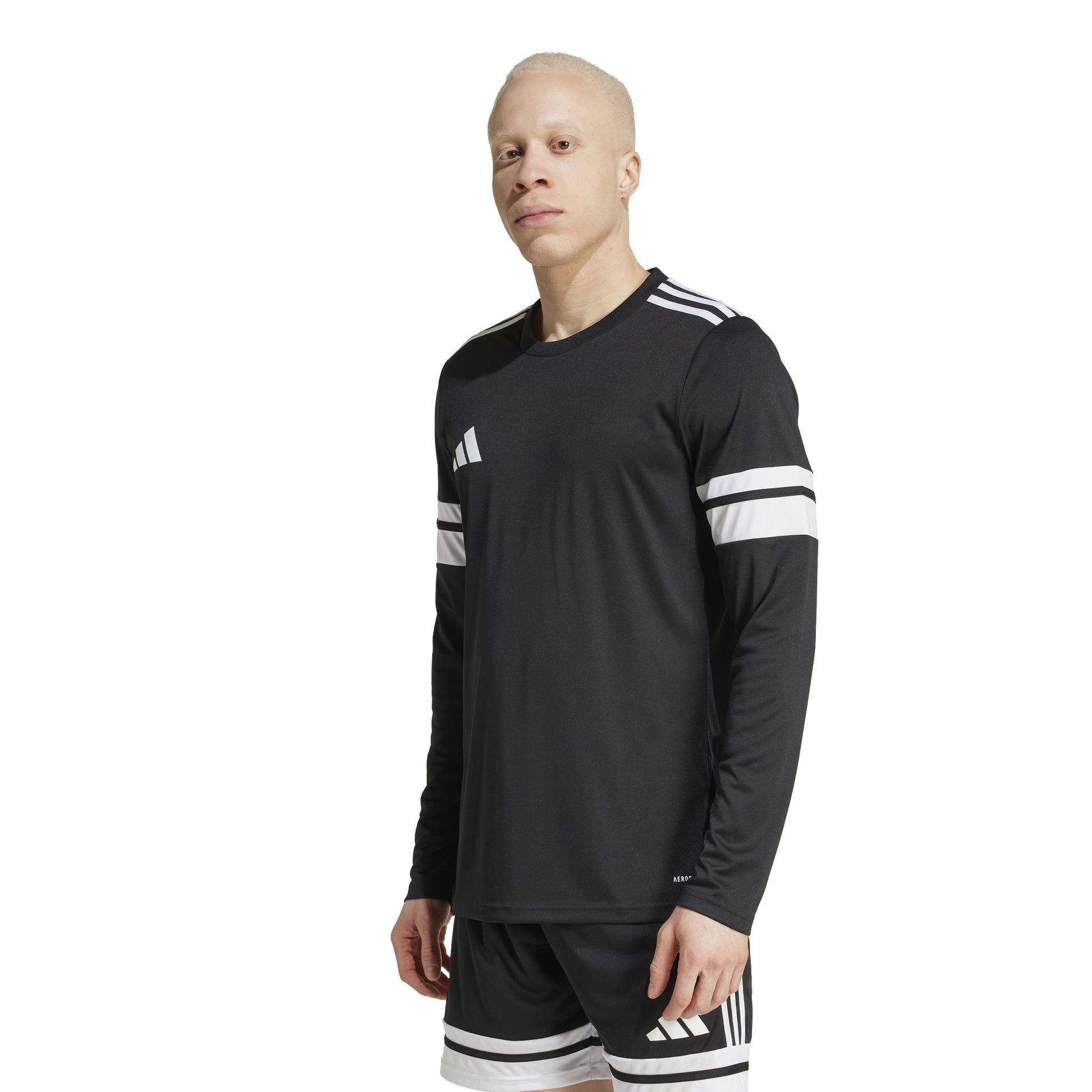 Adidas Squadra 25 Slim LS Shirt - Black/White