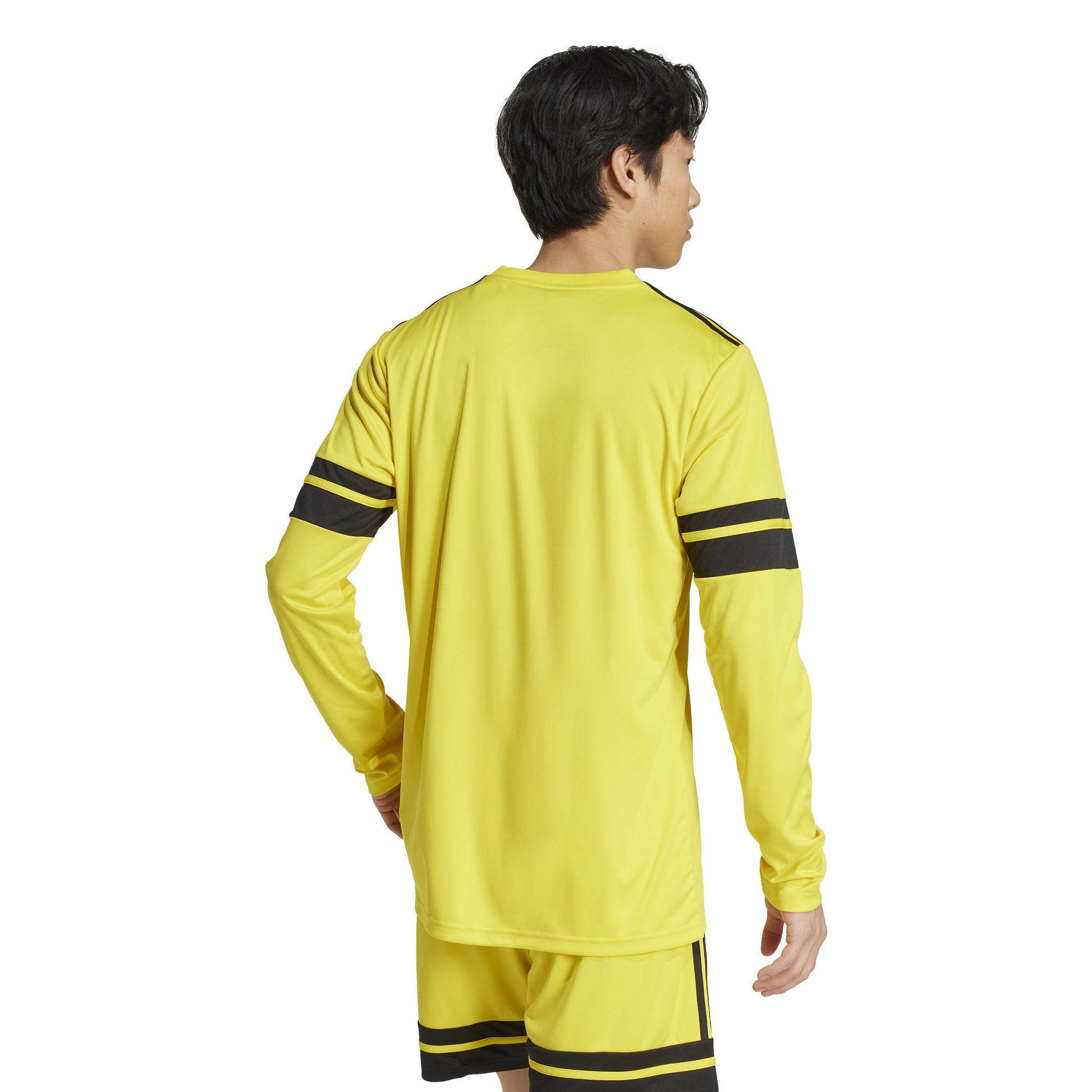 Adidas Squadra 25 Slim LS Shirt - Team Yellow/Black