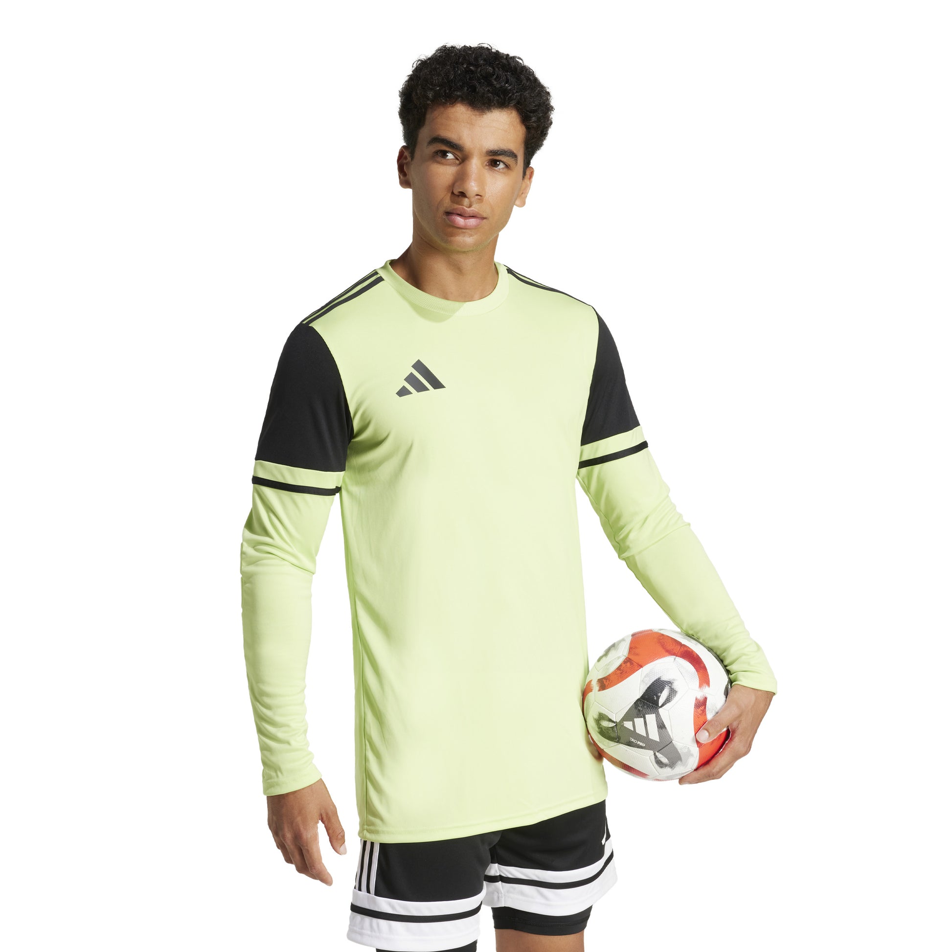 Adidas Squadra 25 Slim LS GK Shirt - Pulse Lime/Black
