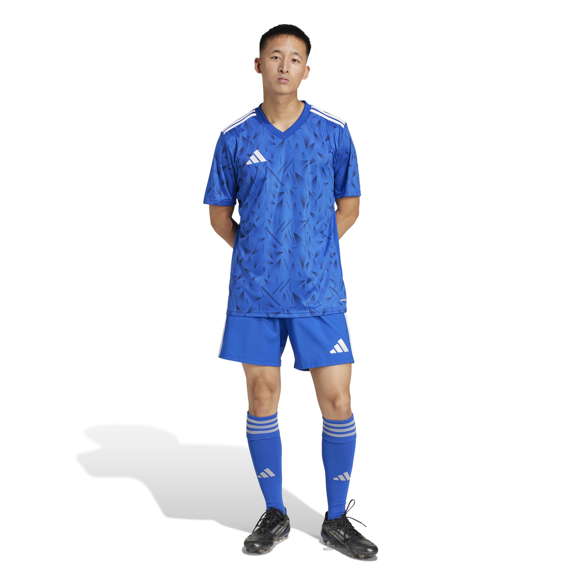 Adidas Team Icon 25 Slim SS Shirt Team Royal Blue/White