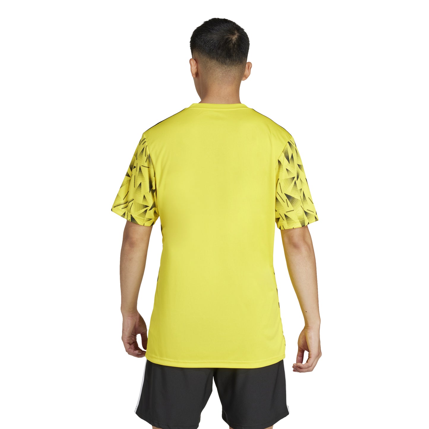 Adidas Team Icon 25 Slim SS Shirt Team Yellow/Black