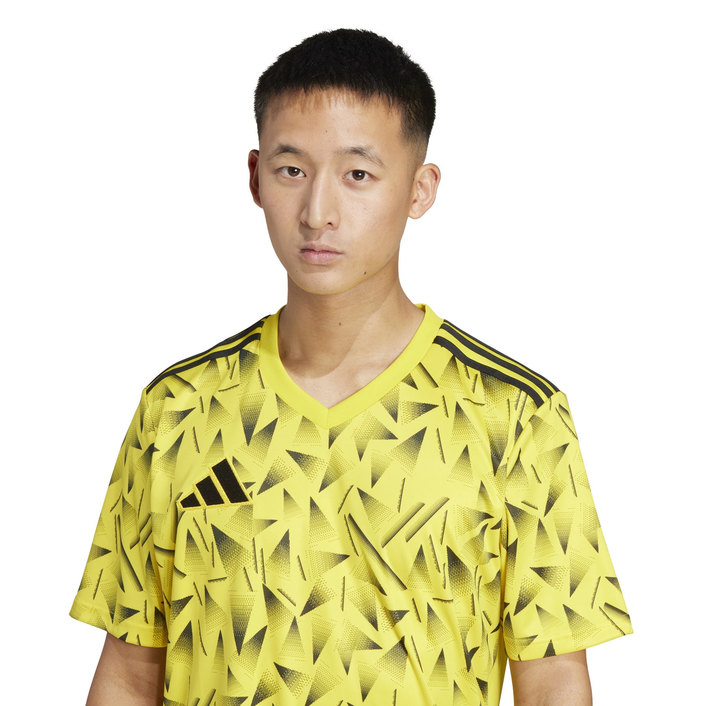 Adidas Team Icon 25 Slim SS Shirt Team Yellow/Black