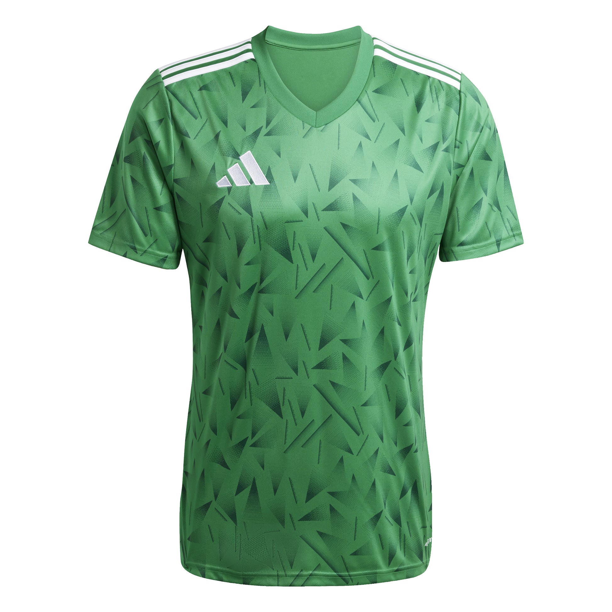 Adidas Team Icon 25 Slim SS Shirt Team Green/White