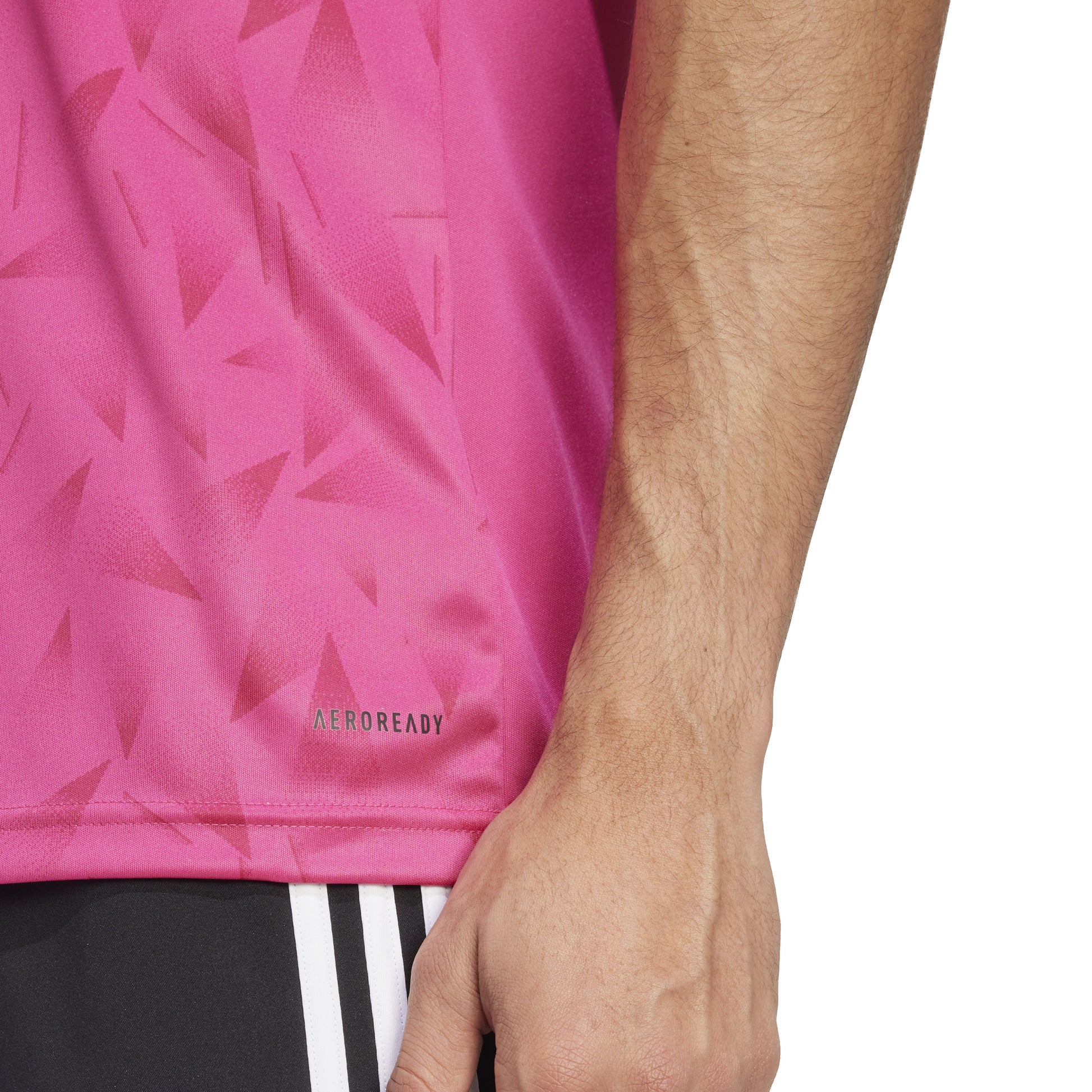 Adidas Team Icon 25 Slim SS Shirt Team Real Magenta/Black
