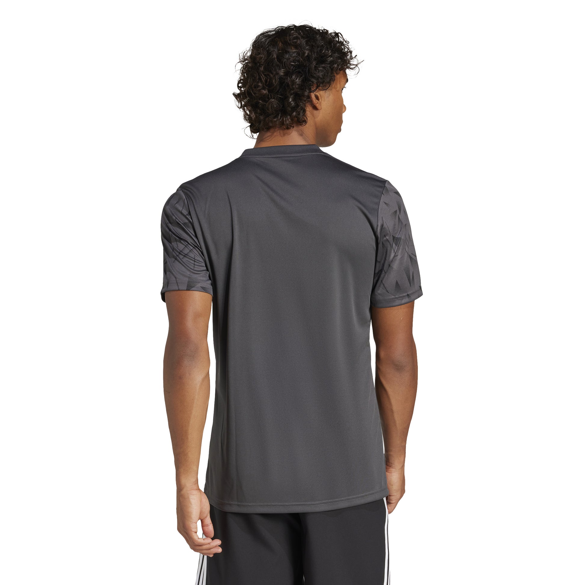 Adidas Team Icon 25 Slim SS Shirt Utility Black/Black