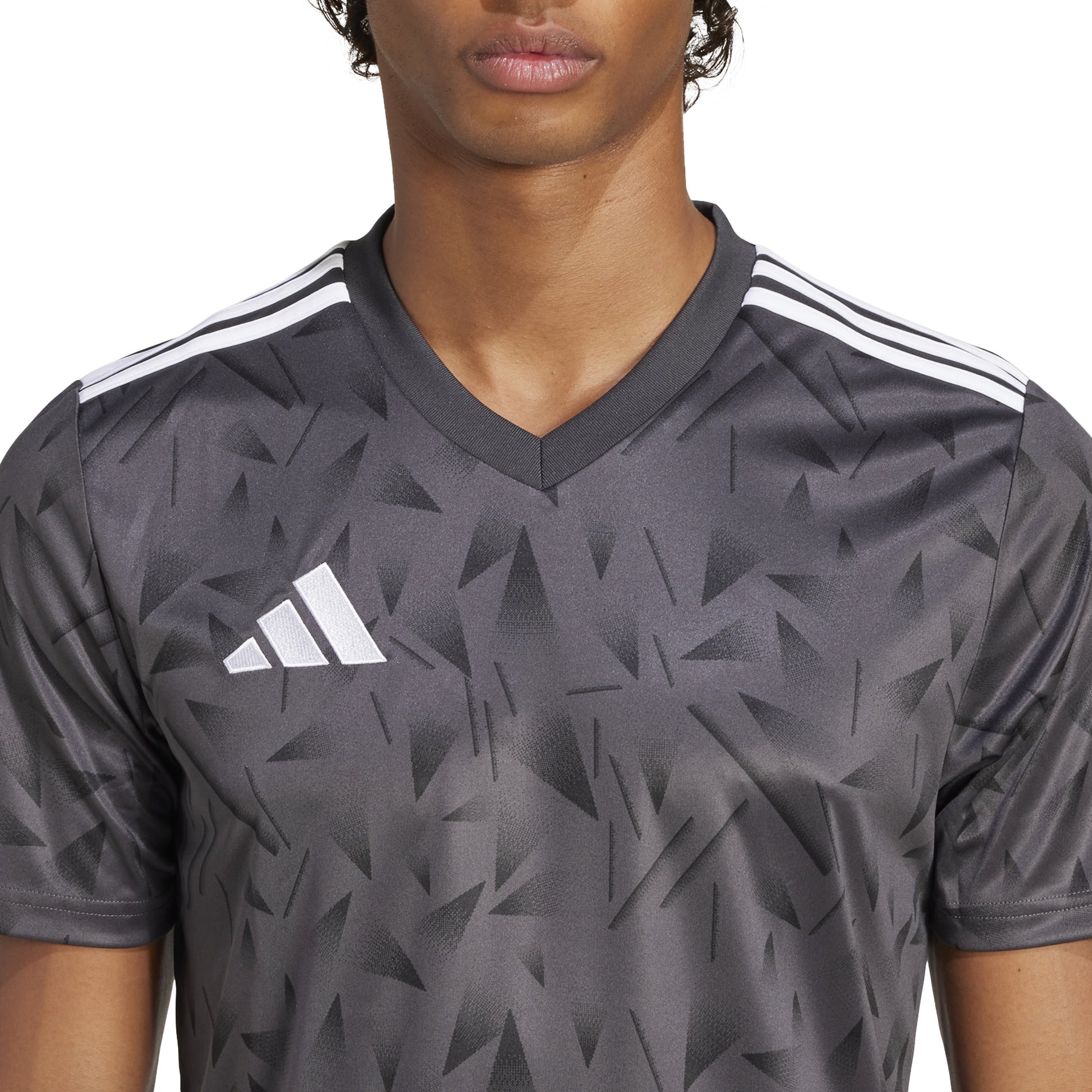 Adidas Team Icon 25 Slim SS Shirt Utility Black/Black