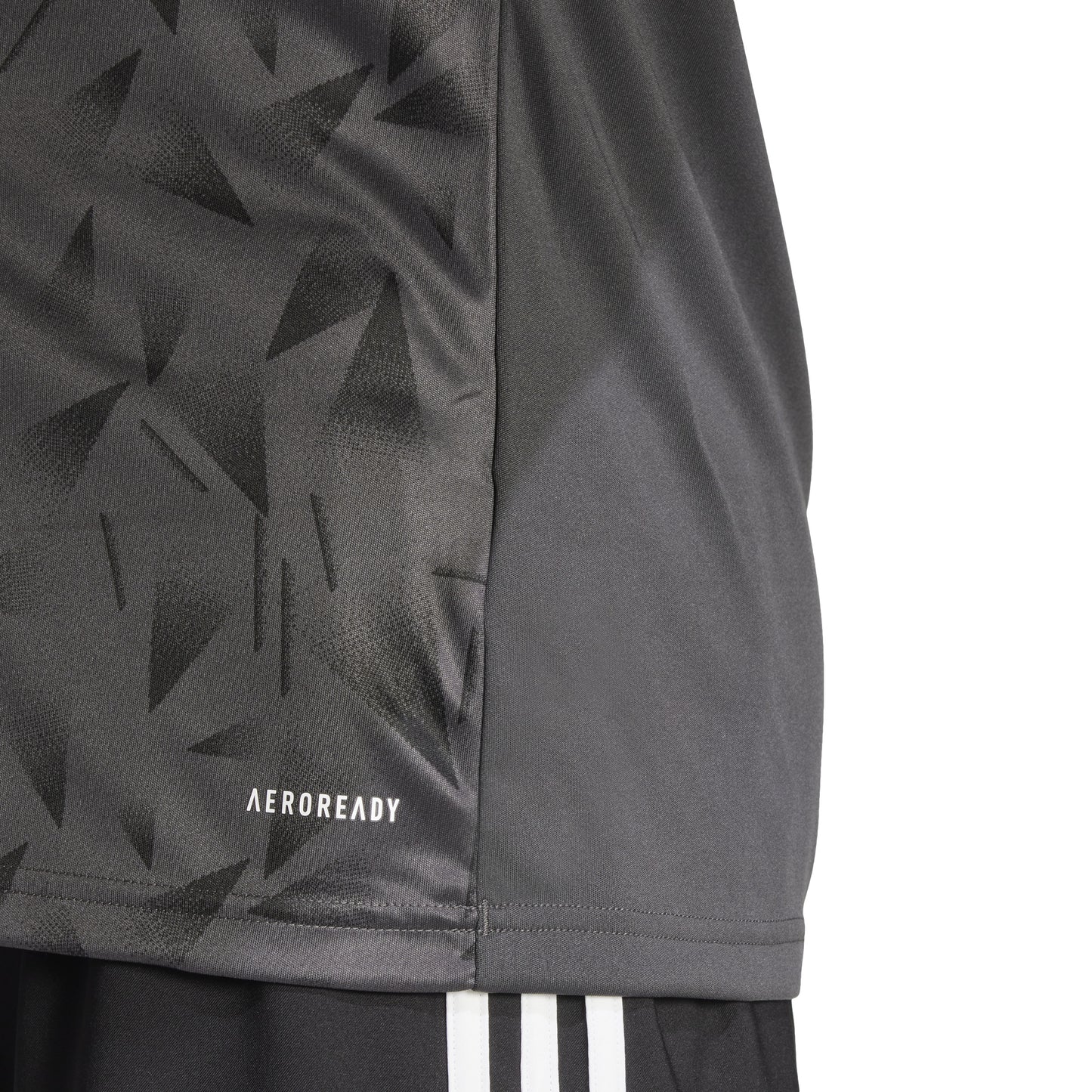 Adidas Team Icon 25 Slim SS Shirt Utility Black/Black