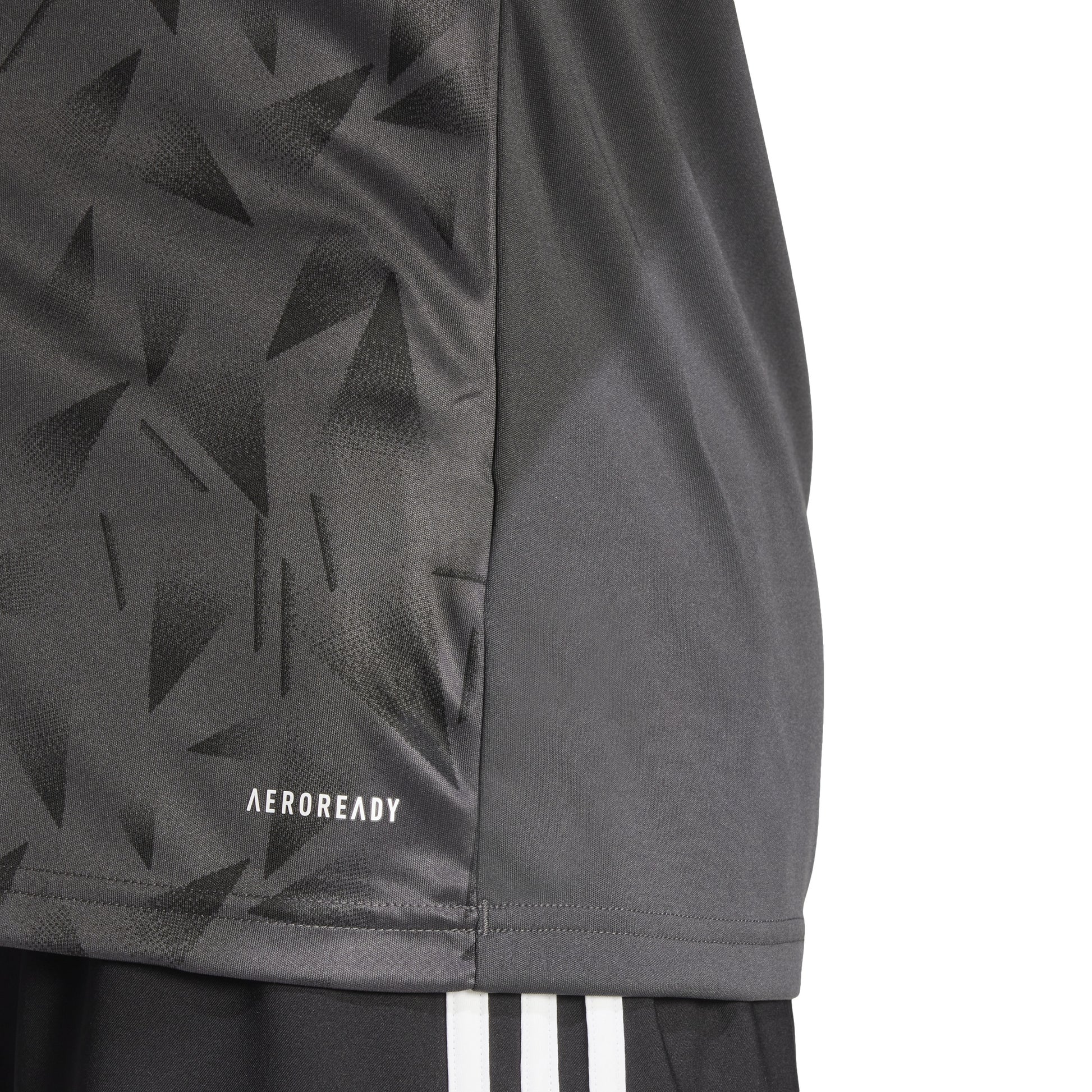 Adidas Team Icon 25 Slim SS Shirt Utility Black/Black