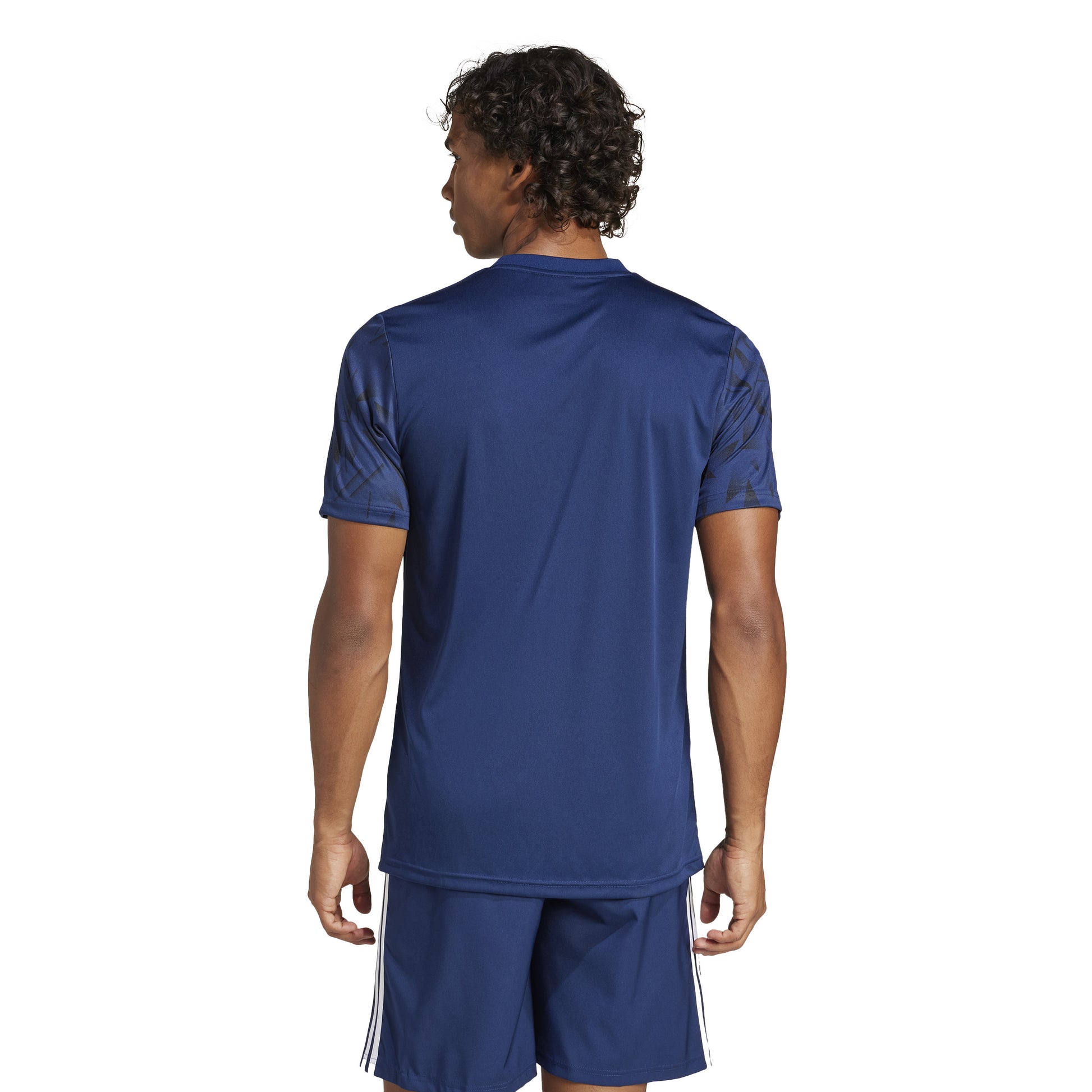 Adidas Team Icon 25 Slim SS Shirt Team Navy Blue 2/White