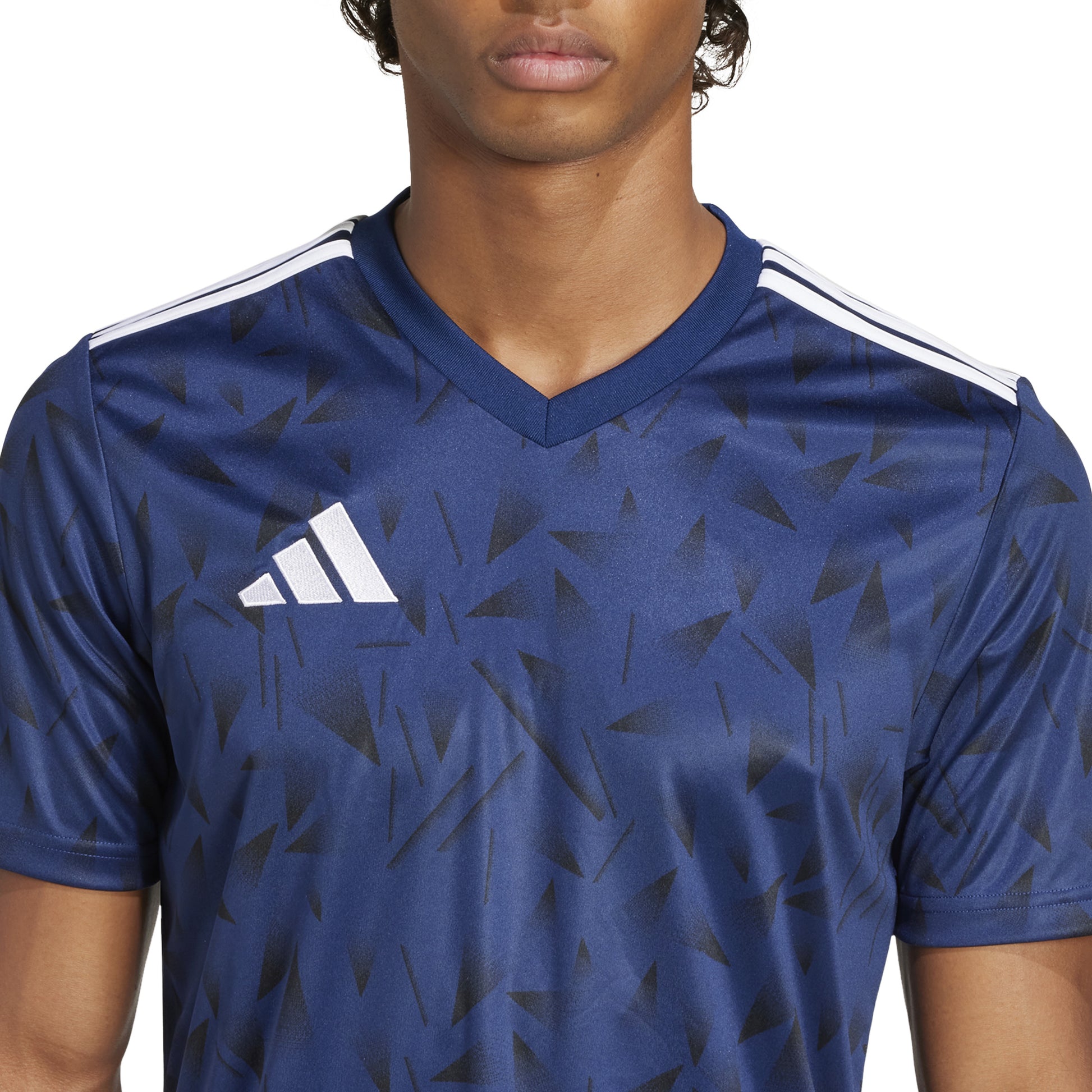 Adidas Team Icon 25 Slim SS Shirt Team Navy Blue 2/White