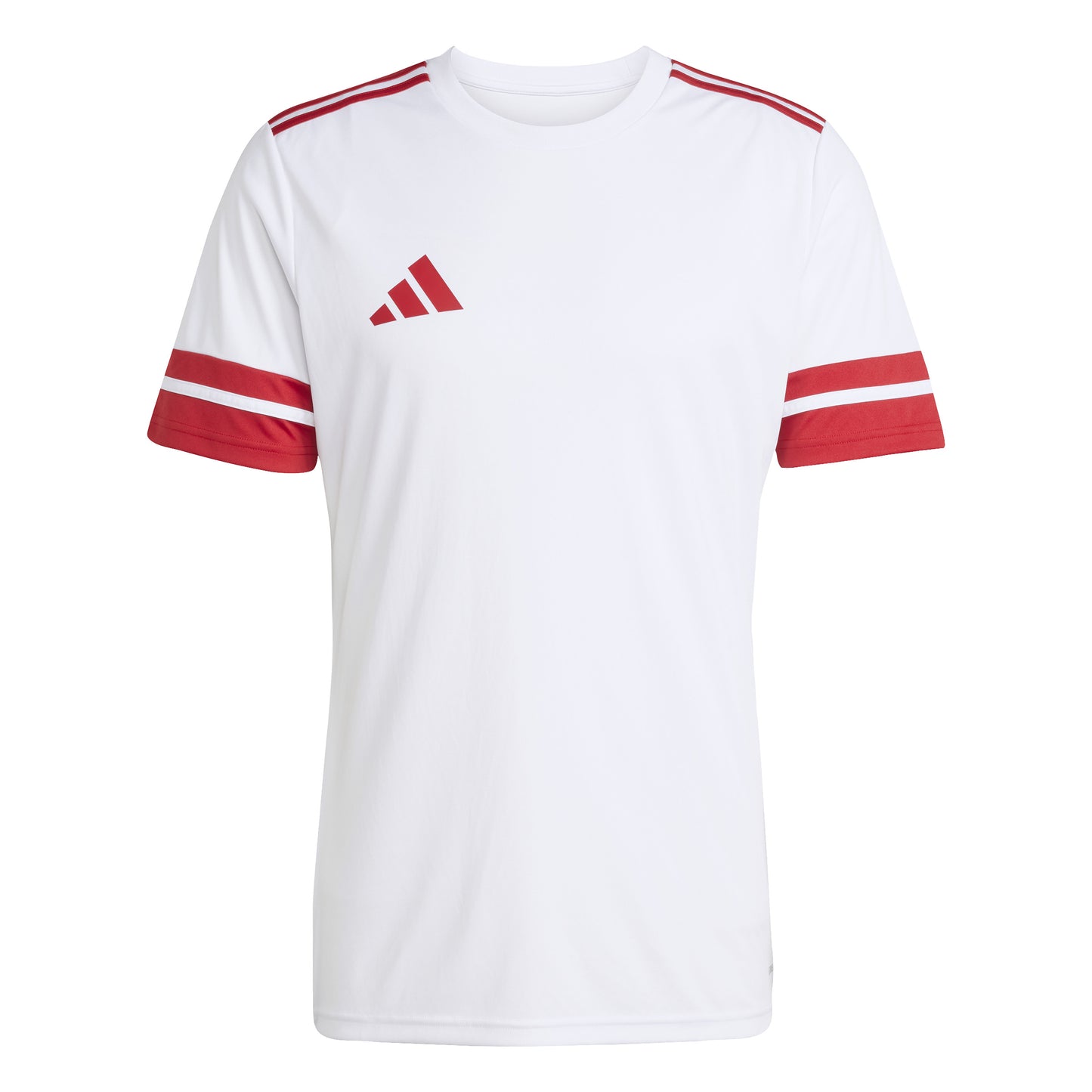 Adidas Squadra 25 Slim SS Shirt - White/Team Power Red 2