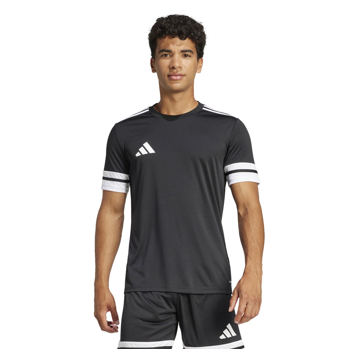 Adidas Squadra 25 Slim SS Shirt - Black/White