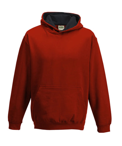 Just Hoods Kids Varsity Hoodie - JH03J